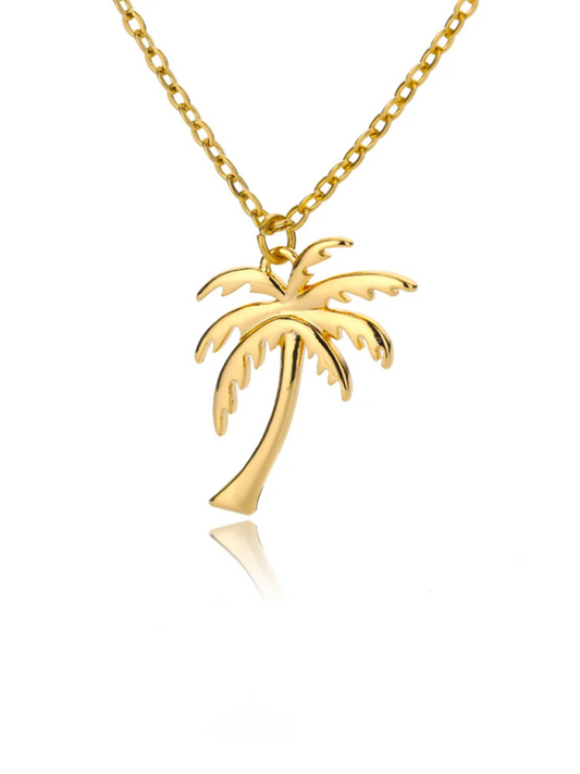 Coconut tree pendant