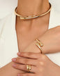 Women’s Geometric Jewelry Set – 3 Pieces